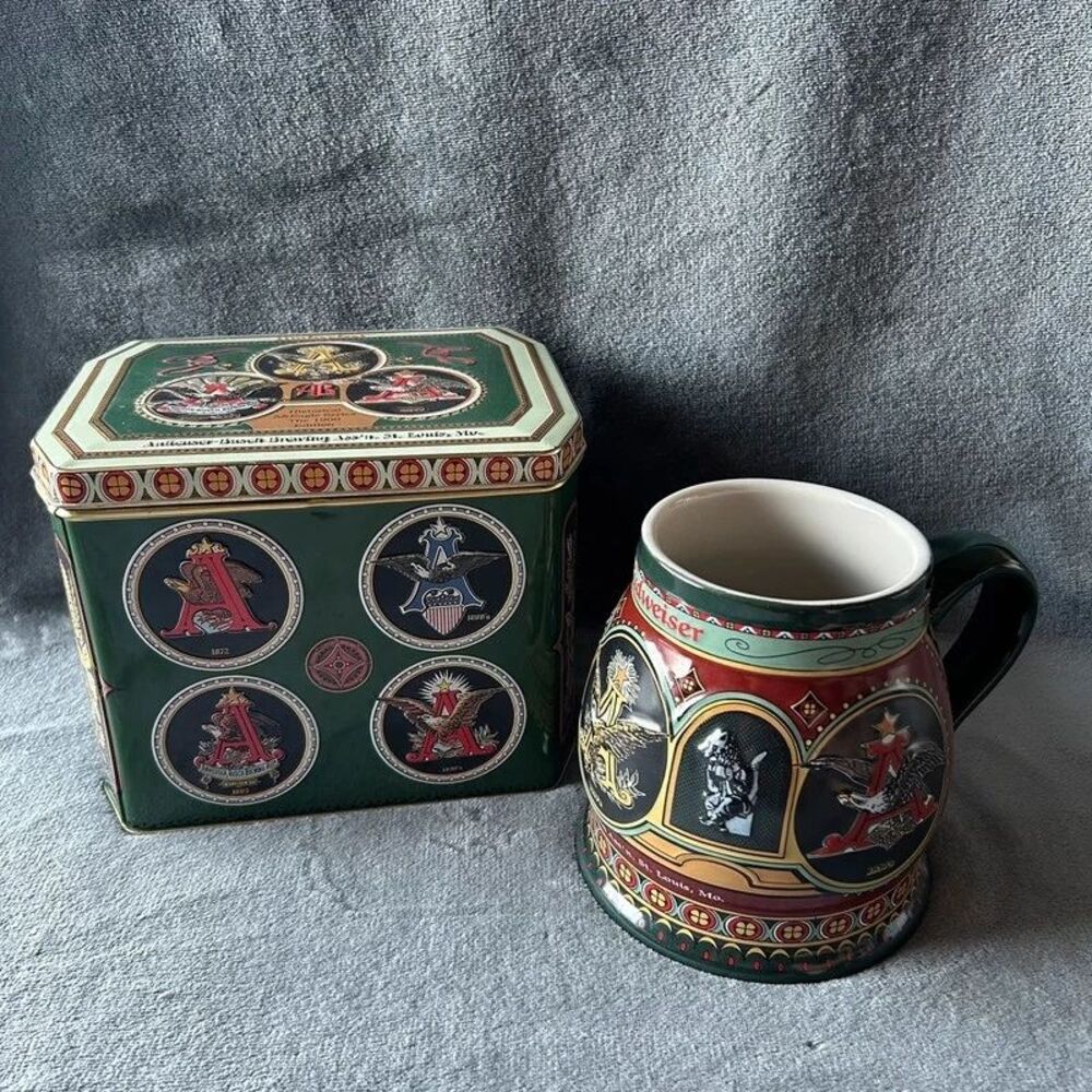 1994 Anheuser-Busch Budweiser Series 1900 Edition Mug with certificate #89